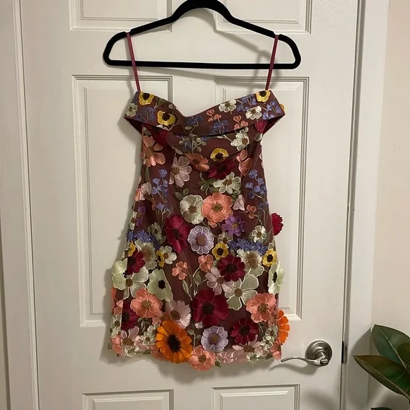 Gigi & Ella Floral Mini Dress - Picture 2 of 3